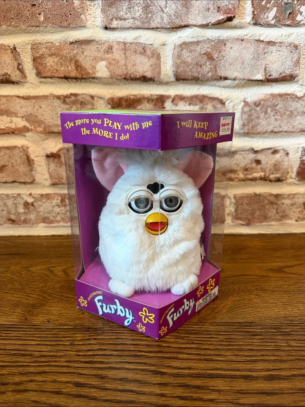 1998 Vintage White Furby